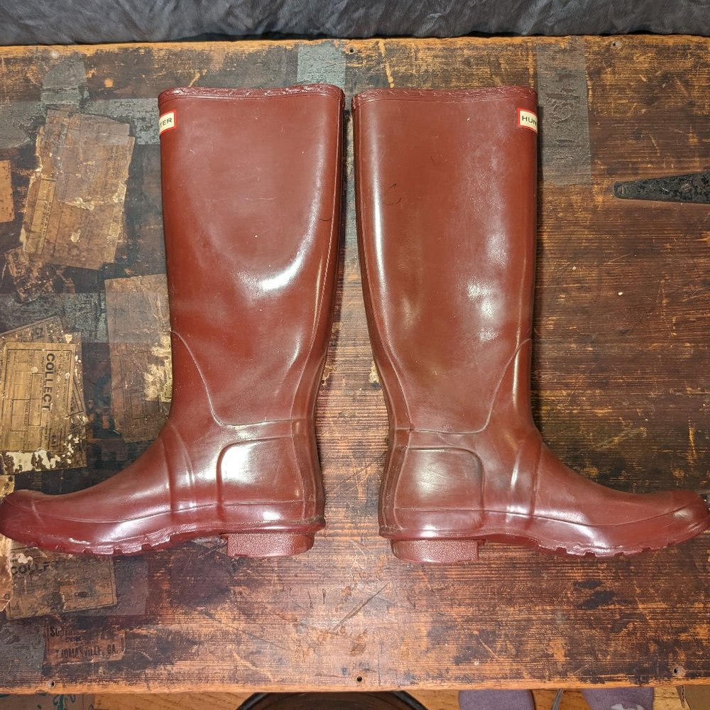 Hunter Sienna Rain Boot Womens vintage UK 7/US 9